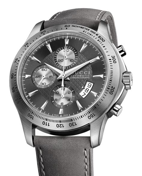 gucci chronograph watch manual|Gucci watch automatic chronograph.